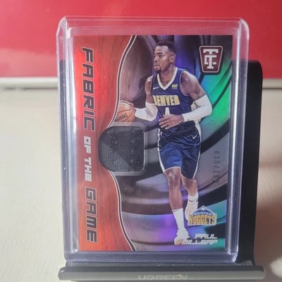 2017-18 Panini Totally Certified Fabric of the Game /199 Paul Millsap #FG-PMS - Image 1 of 2