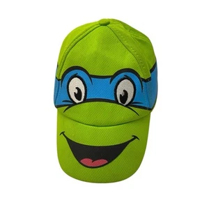 Nickelodeon Teenage Mutant Ninja Turtles Leonardo Ball Cap Kids Boys Green - Picture 1 of 13