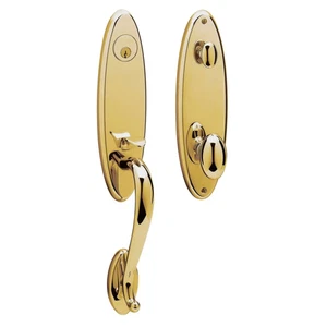 Baldwin 85360003FD Blakely Dummy Set Griffset mit Ei Innenknopf, poliert - Bild 1 von 2