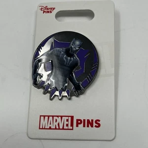 Disney Pin 158488 Black Panther - Marvel Avengers Purple Grey Black New On Card - Picture 1 of 1