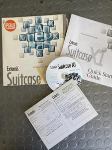 Extensis Suitcase X1 Upgrade With CD, Serial Number & Registration Card - Picture 1 of 5