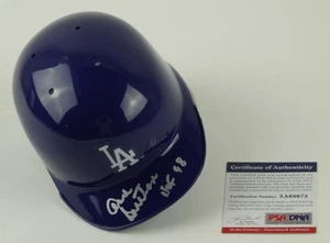 Don Sutton Signed Mini Helmet Los Angeles Dodgers HOF Autographed PSA DNA COA - Picture 1 of 9