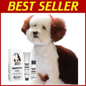 Professional Teddy Brown Pet Hair Dye, Long-Lasting - Picture 1 of 8