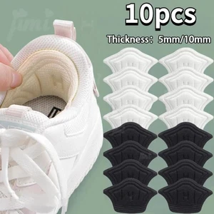 5 Pairs Adjustable Heel Pads for Shoes Foot Insole Protector Sport Shoe Cushions - Picture 1 of 34