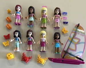 LEGO Friends Minifigur Lot-Sommer Windsurfen & Badeanzüge - Bild 1 von 3