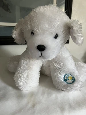 CEPIA Glo E Babies White Puppy Light Up Color Changing Plush Rare Vintage Exc.  - image 1 of 4