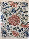 Chinese Antique Qing Dynasty Embroidered Panel 