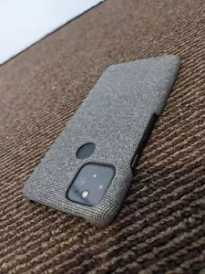 Google Pixel 4a 5G 6,2" Custodia Tessuto + PC Tessuto Antiscivolo Panno Superleggero - Foto 1 di 2