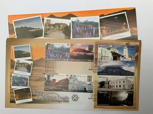 Malaysia 2009 warisan dunia world stamp FDC with insert mini sheet - Picture 1 of 1