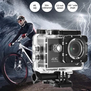 Wifi 1080P 4K HD Sport Action Camera Waterproof G-sensor Touch Screen Camcorder - Picture 1 of 11