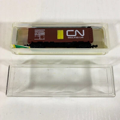 Model Power 3405 Canadian National Refrigerator Car CN 524880 N SCALE Train - Image 1 of 3