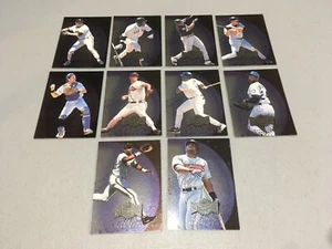 1996 Fleer Metal Universe Baseball Titanium Insert Complete 10 Card Set - Picture 1 of 12