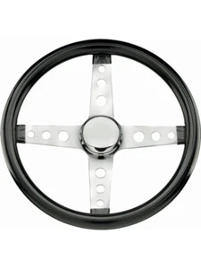 Grant Classic Cruising Steering Wheel Black 13.5 4Spoke Drill (570) - Picture 1 of 12