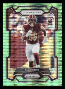 2023 Panini Prizm Prizms Neon Green Pulsar #400 K.J. Henry - Picture 1 of 2