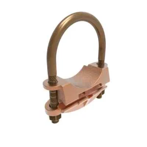 BURNDY GAR1829 Erdungsverbinder 2/0-250MCM Kabel auf 2"-2 3/8" Stab/Rohr - Bild 1 von 6