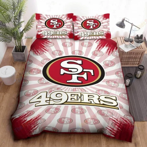 San Francisco 49ers Bedding set 3PCS Duvet Cover Pillowcases Quilt Cover US Size Cover