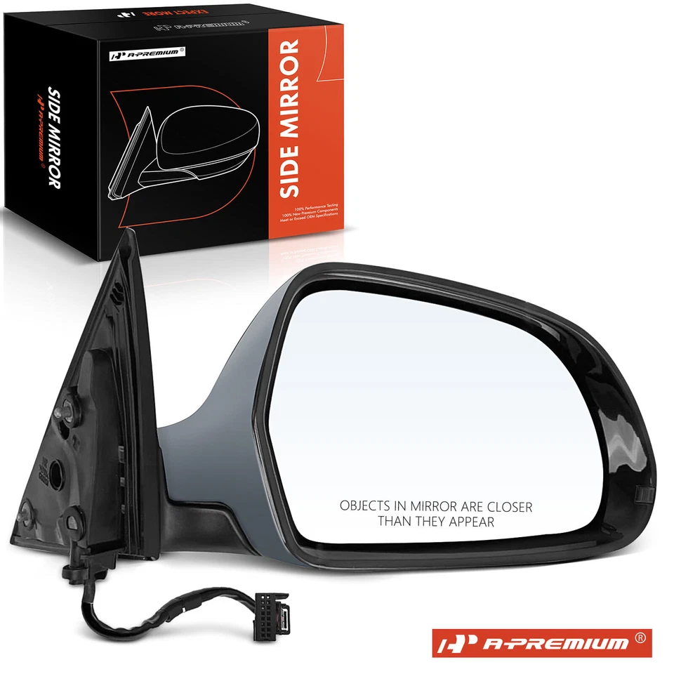 Espejo retrovisor eléctrico A-Premium con plegable eléctrico térmico para Audi A3 2011-2013 A3 Quattro Foto 1 de 4