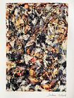 Jackson Pollock Lithograph - (Willem Of Kooning-Mark Rothko-Jasper Johns]