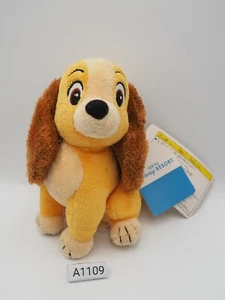 Lady and the Tramp A1109 Dog Tokyo Disney Resort TDR Plush 5" TAG Toy Doll Japan - Picture 1 of 7