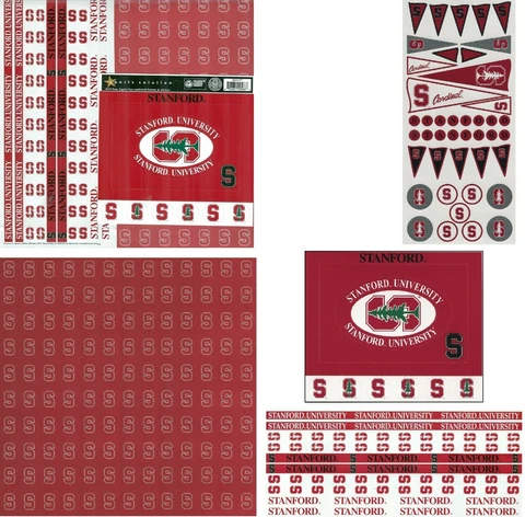 Stanford University Cardinal NCAA Scrapbook Kit Sticker Paper U-PICK from 5 Cover