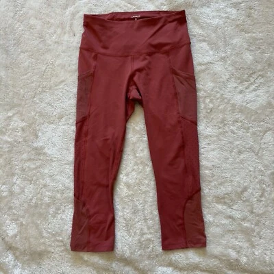 Layer8 Womens Leggings Quick Dry Capri Running Yoga Athletic Active Pants Size  - Image 1 of 4