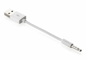 USB 3,5 mm kabel do ładowania synchronizacji danych do Apple iPod Shuffle 3. i 4. generacji - Zdjęcie 1 z 8