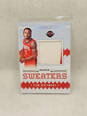2023-24 Panini NBA Hoops Cam Whitmore Rookie Sweaters RC Houston Rockets - Image 1 of 2