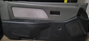 Civic EF Crx Hatch Driver Side Door Panel / Card Blue With Speaker Cover 1990 - Picture 1 of 5