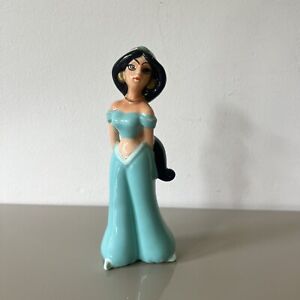 Disney Aladdin Princess Jasmine Figurine 5.75" Ceramic Porcelain Japan Vintage