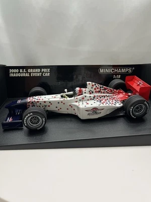 MINICHAMPS “US Grand Prix IMS Event 2000” FÓRMULA 1 GP INAUGURAL 1/2508 1:18 NUEVO Foto 1 de 4