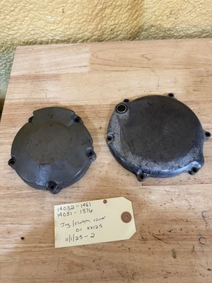 Cubierta de embrague y encendido Kawasaki OEM 99-02 kx125 14032-1481 14031-1376 #1013 Foto 1 de 4