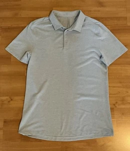 Camisa polo Lululemon One Thing At A Time talla M azul manga corta para hombre - Imagen 1 de 9