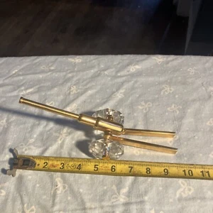 gep on Brass Cannon With Cristall Wheels Made In USA - Picture 1 of 7