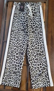 $82 Flowers by Zoe Kid's Girl Leopard Print Stretch Stripe Jogger Pants XL - Picture 1 of 11