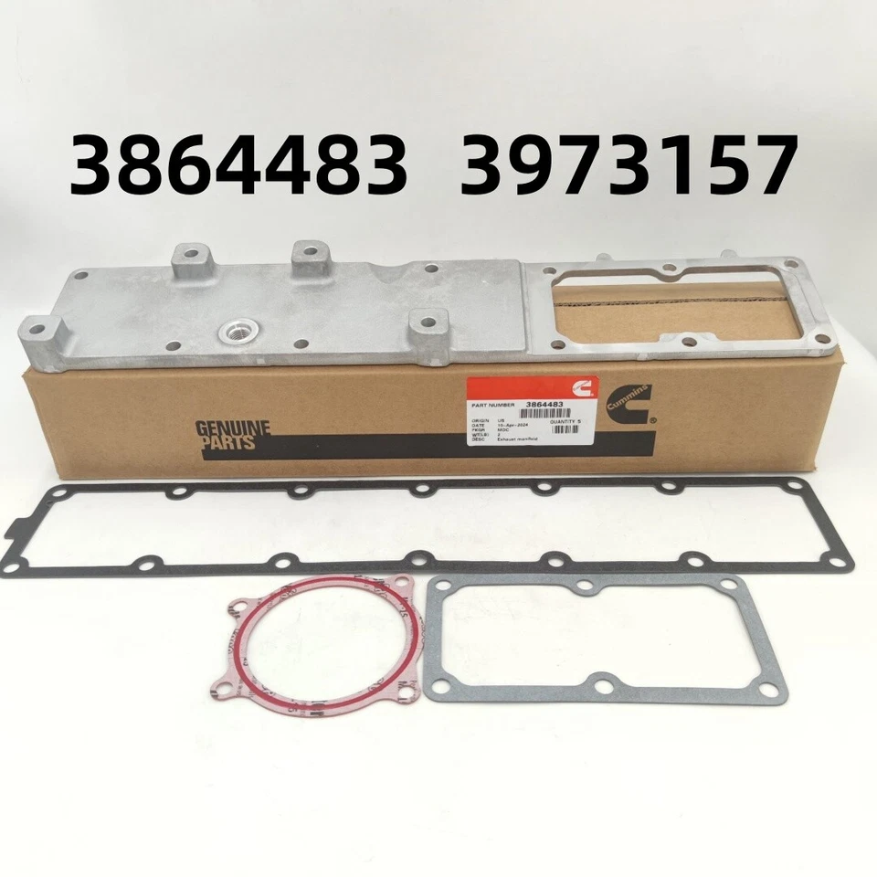 Intake Manifold Plenum Plate Cover3864483 Fit for Dodge Ram Cummins Heater 6.7L — 第 1/4 张图片