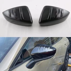 Cubierta de espejo retrovisor estilo fibra de carbono estilo automóvil para Mazda CX-50 2023 2024 ABS - Imagen 1 de 5