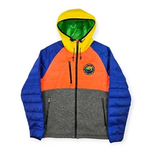 Polo Ralph Lauren Sportsmen Colourblock Hybrid gefütterte Jacke Herren Medium - Bild 1 von 9