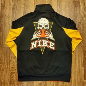 Nike Sportswear Jacket Windrunner Skeleton Mens Sz Med Basketball - Picture 1 of 6