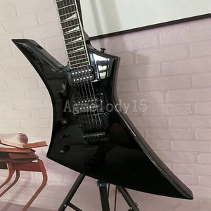 Left Handed 6 String Electric Guitar Solid Body Mahogany Body HH Pickup - Picture 1 of 7