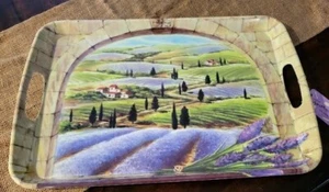 Vineyard Vines Orchard Fruit Garden Grove Melamine Serving Tray, 18" x 12 - Picture 1 of 3