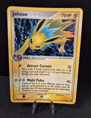 Pokémon Jolteon Holo 8/115 Ex Unseen Forces 2005 NM-M - Image 1 of 4