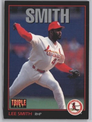 1993 (CARDINALS) Triple Play #83 Lee Smith Baseball Card - Image 1 of 2