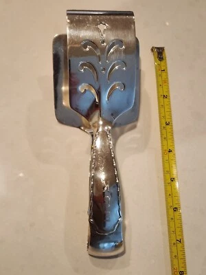 Antique Tiffany & Co. Sterling Silver Asparagus Server  Tongs 7/8" - Image 1 of 4