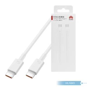 Cable de carga original oficial Huawei 6A tipo C a tipo C 1m (CC801) - blanco - Imagen 1 de 5