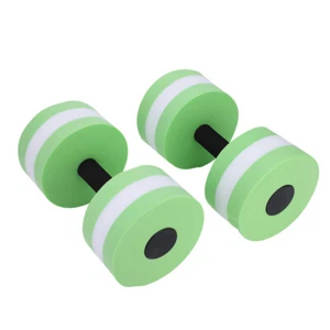 1 Pair Water Dumbbell Barbell Bodybuilding Training Fitness Aerobic EVA Foam CBK - Picture 1 of 11