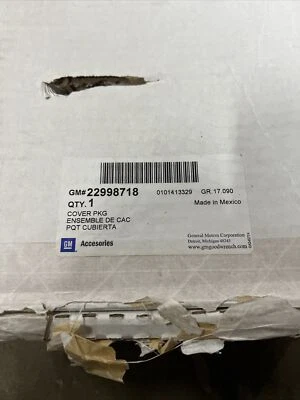 GM 22998718 caja larga suave enrollable cubierta Tonneau para GMC Sierra 3500 2015-2019 Foto 1 de 4