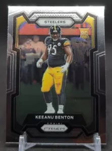 KEEANU BENTON #387 RC 2023 PANINI PRIZM STEELERS Rookie - Picture 1 of 2