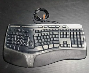 Microsoft Natural Ergonomic Keyboard 4000 v1.0 Wired USB KU-0462 - Picture 1 of 5