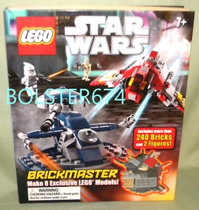 STAR WARS BRICKMASTER 210 Star Wars Sealed 240 Pieces 2 Figures Clone Wars - Picture 1 of 18
