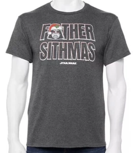 Camiseta Star Wars Darth Vader Padre Sithmas Navidad Papá Noel Hombre Talla L - Imagen 1 de 2